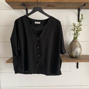 Button Down Blouse